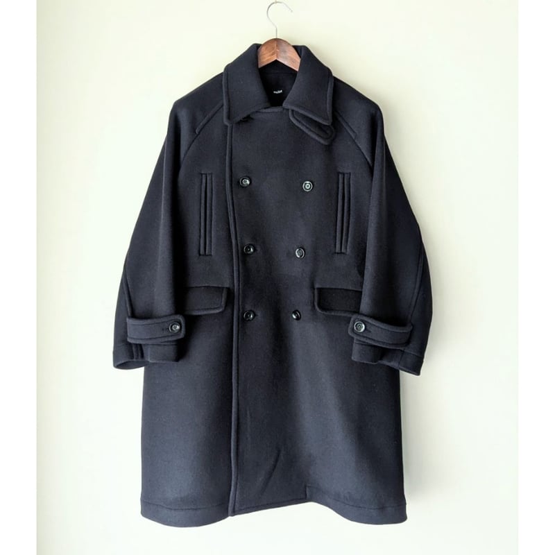 AURALEE BEAVER MELTON P-COAT AURALEE Beaver Melton Chesterfield