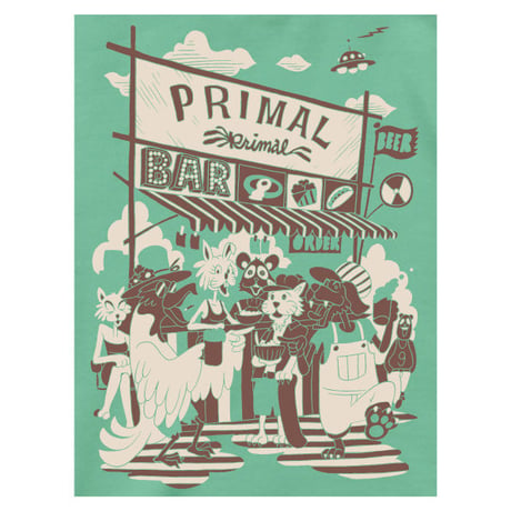 GravityFree×PRIMALオリジナルキッズＴシャツ