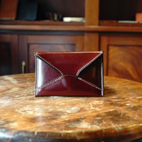 名刺入れ envelope cordovan