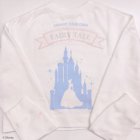 〈Disney / CINDERELLA〉dreamy castle sweatshirt