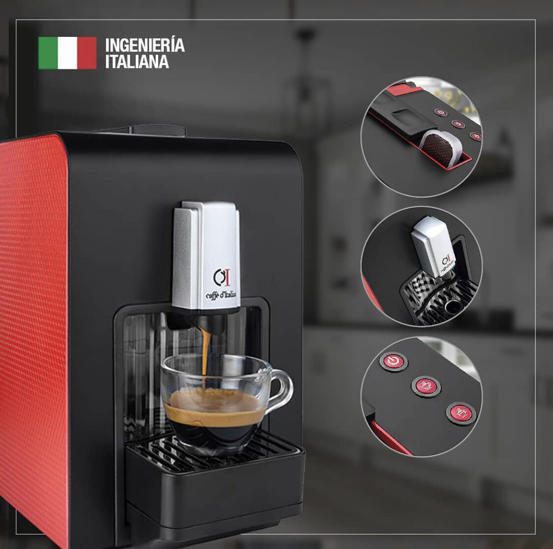 イタリコ・スリム イタリア エスプレッソマシン Italico コーヒーメーカー Italicoとは | Italico（イタリコ）本場イタリアのエスプレッソ