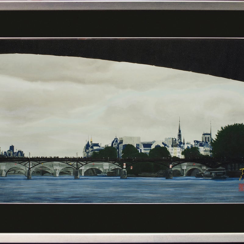 岩永てるみ「Pont des Arts」10号 | マエマス画廊EC