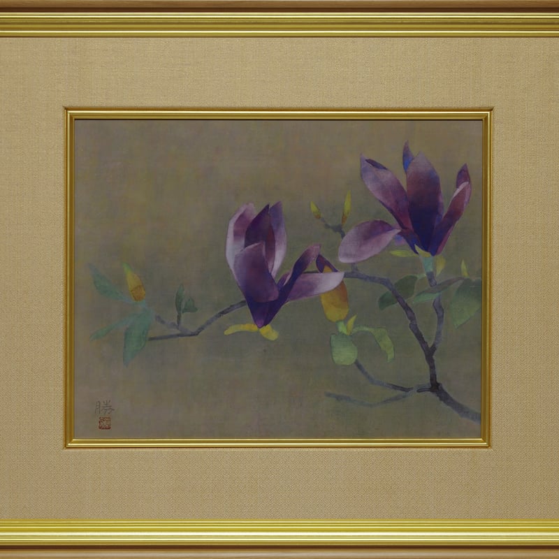 松本勝「木蓮」6号 | マエマス画廊EC