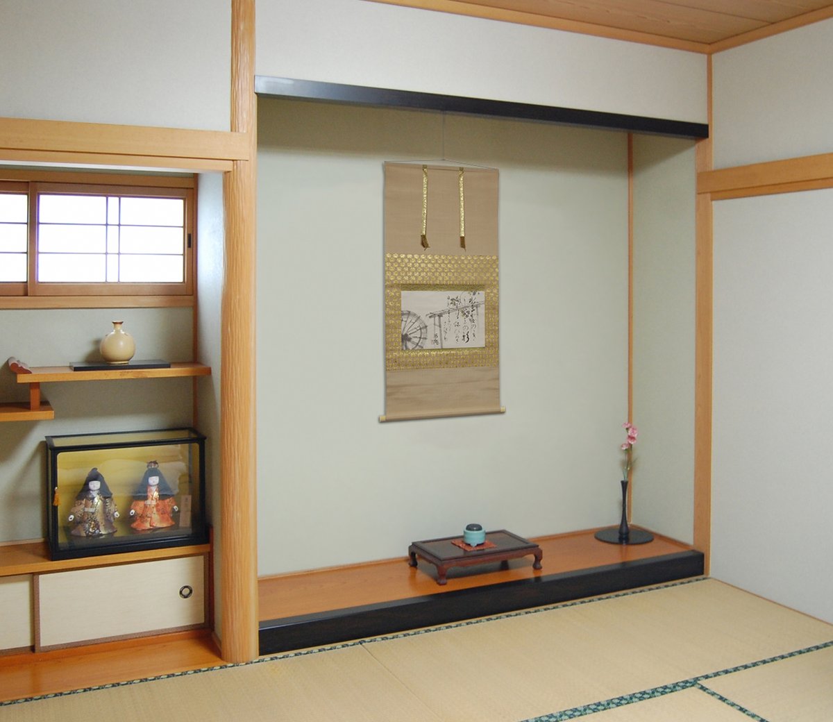 川合玉堂「水車 画讃」修二箱・東美鑑定付 | マエマス画廊EC