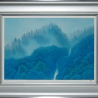 東山魁夷「青山朝霧」 リトグラフ