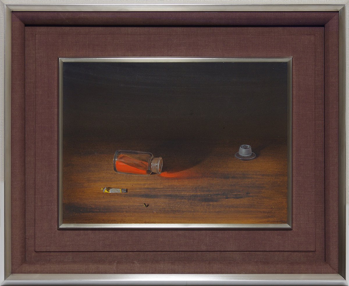 星野眞吾「絵具瓶」4号 共シール付 | マエマス画廊EC