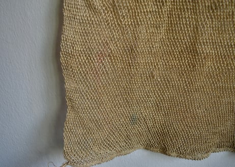 一点もの vintageラオス葛編みバッグ 【D】