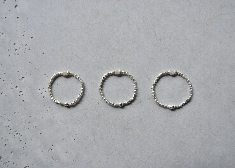 ダイヤモンドとカレンシルバーのリング | YEAH.JAPAN STORE