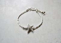 カレンシルバーブレスレット starfish