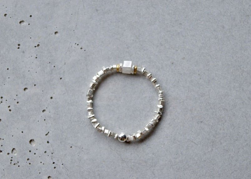 ダイヤモンドとカレンシルバーのリング | YEAH.JAPAN STORE