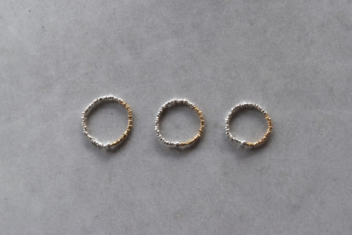 silver×gold】カレンシルバー リング | YEAH.JAPAN STORE