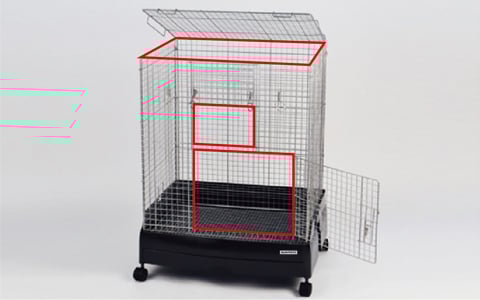 SANKO イージーホーム60 ハイメッシュ BK（ブラック） | KOBEZOOM通販