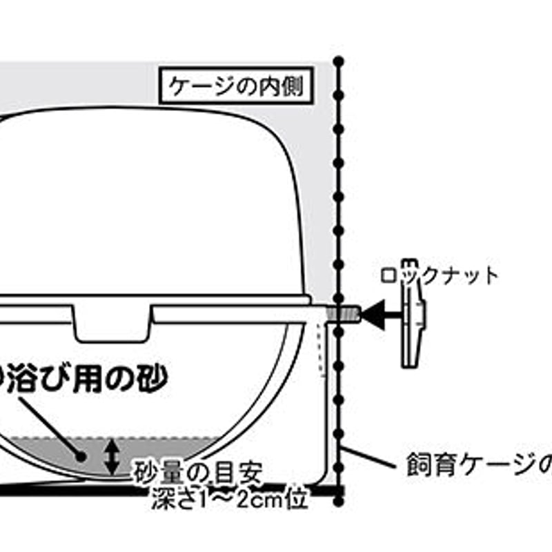 プレイ・バス （チンチラ・デグー・プレーリードッグ用） KOBEZOOM通販サイト