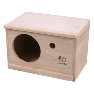 おしゃれなエントランスwoodハウス　チンチラ・ハリネズミ小動物ハウス おしゃれなエントランスwoodハウス チンチラ・ハリネズミ小動物