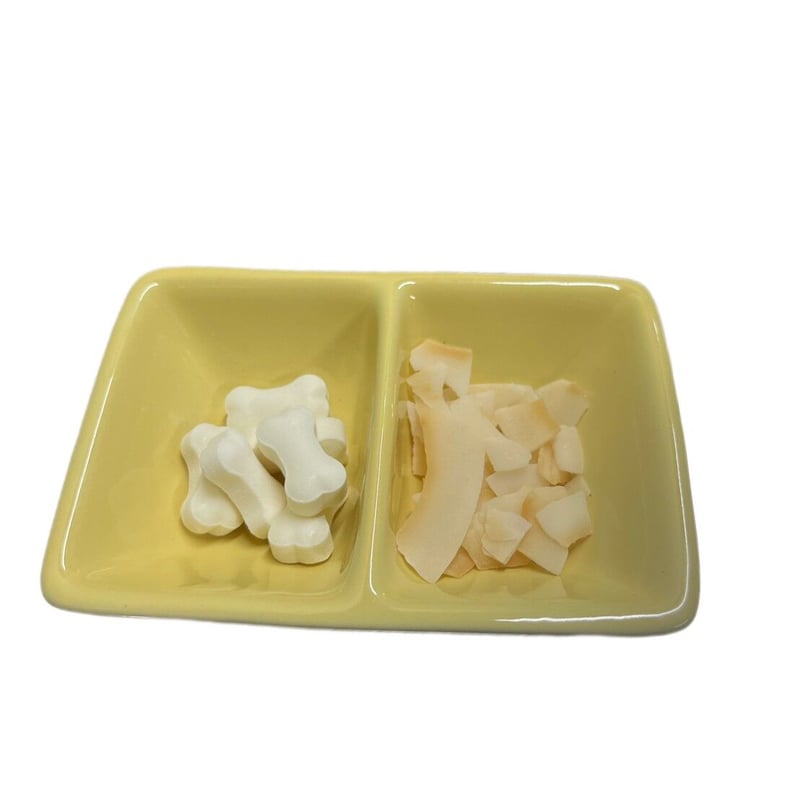 小動物用 カラフル2連皿 | KOBEZOOM通販サイト