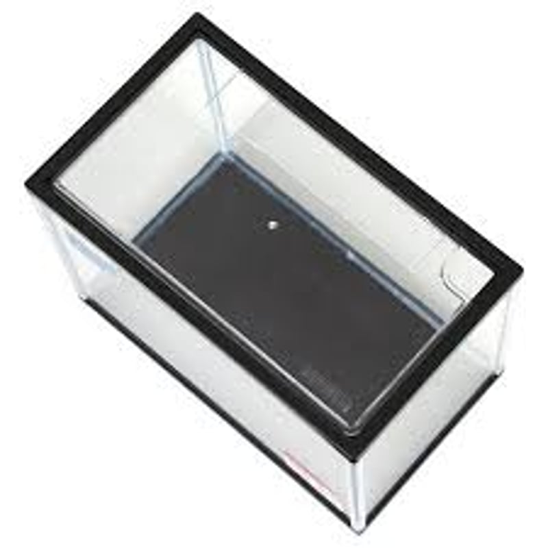 コトブキ工芸 ガラス水槽 トリプル S ブラック(フタ付き) | KOBEZOOM