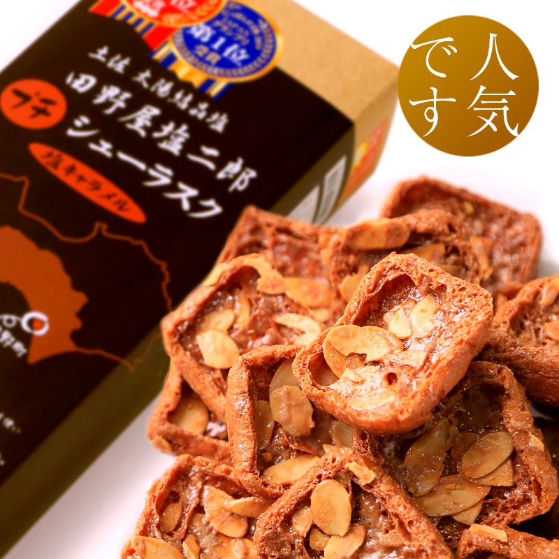 おみやげ日本一！】田野屋塩二郎プチシューラスク 10枚入 | 道の駅