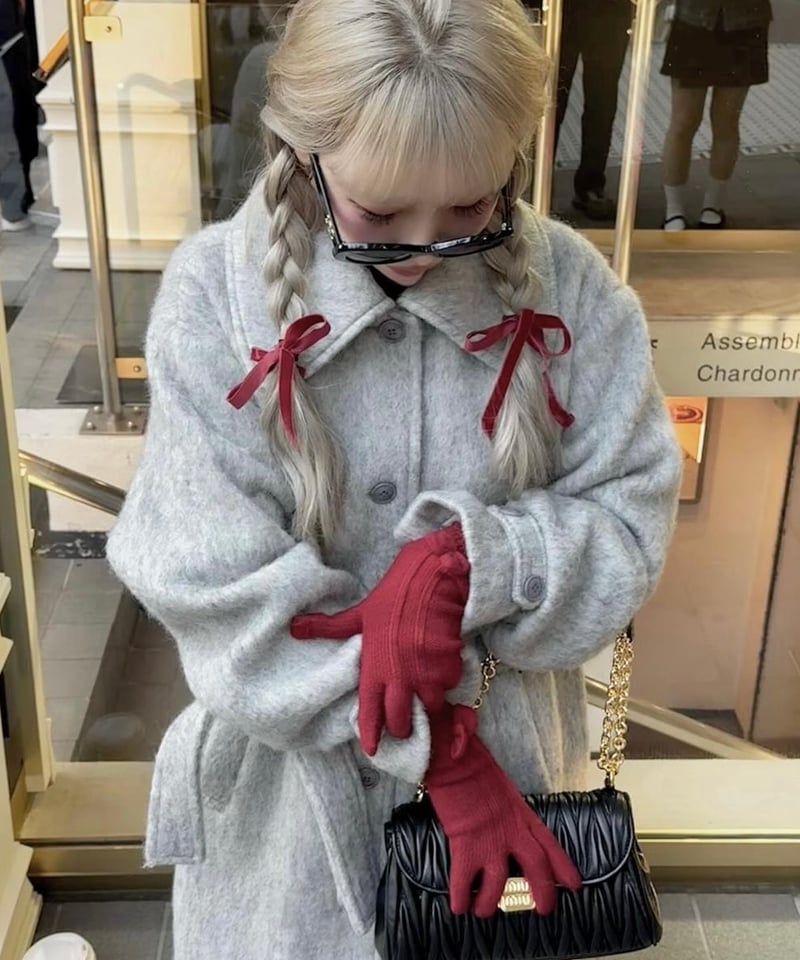 British classical long coat (gray) | Treat ürself