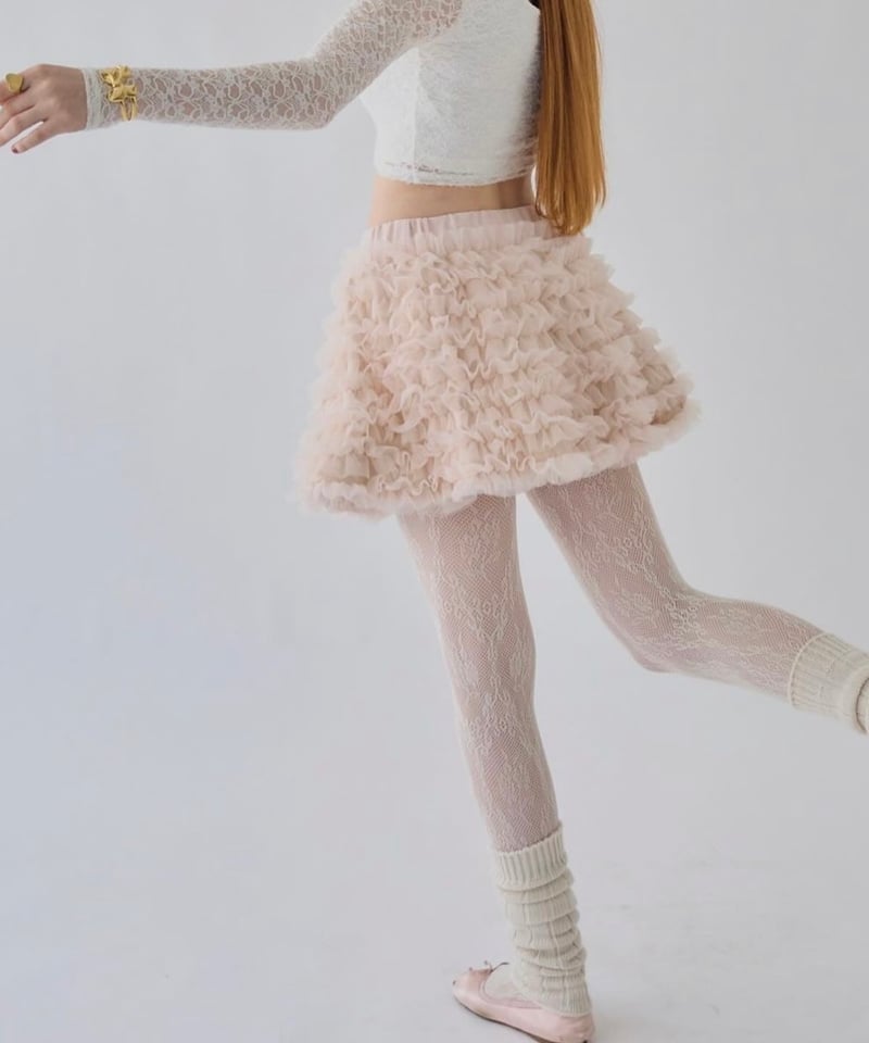 Ballerina” volume tulle balloon skirt | Treat Ballerina” volume tulle balloon skirt | Treat