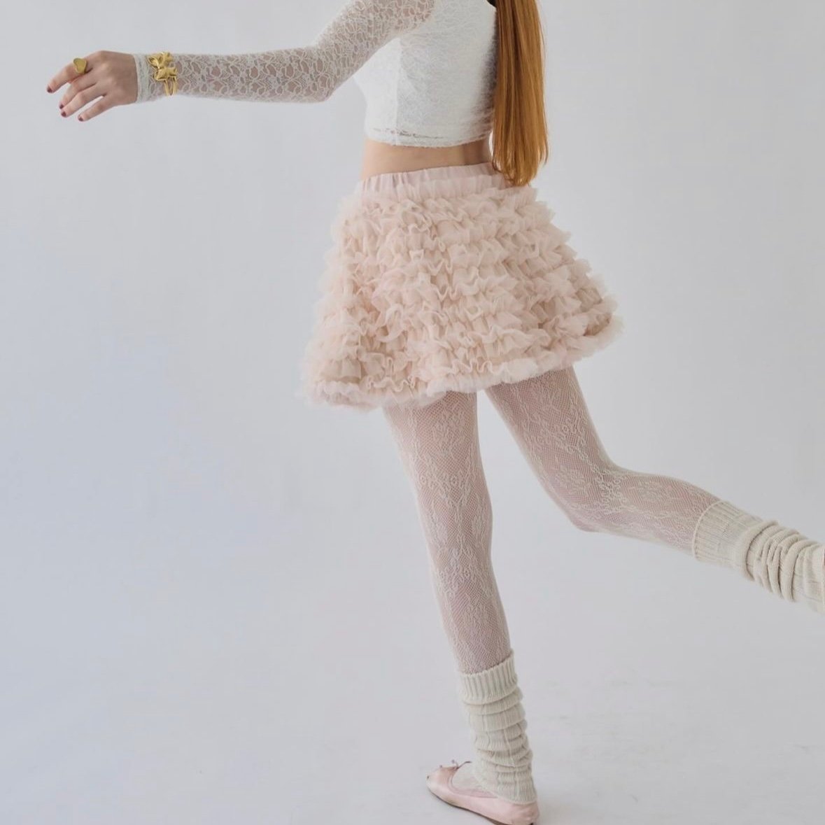 Ballerina” volume tulle balloon skirt | Treat Ballerina” volume tulle balloon skirt | Treat