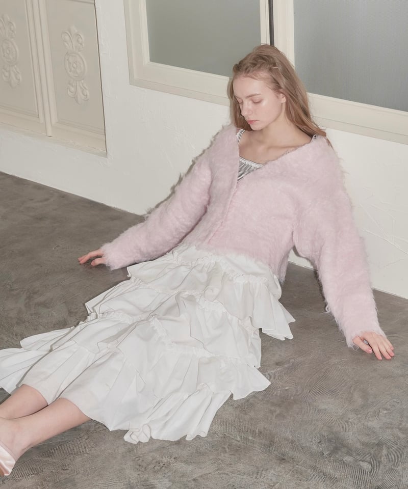 Ballerina pure tiered skirt (white) | Treat ür Ballerina pure tiered skirt (white) | Treat ür