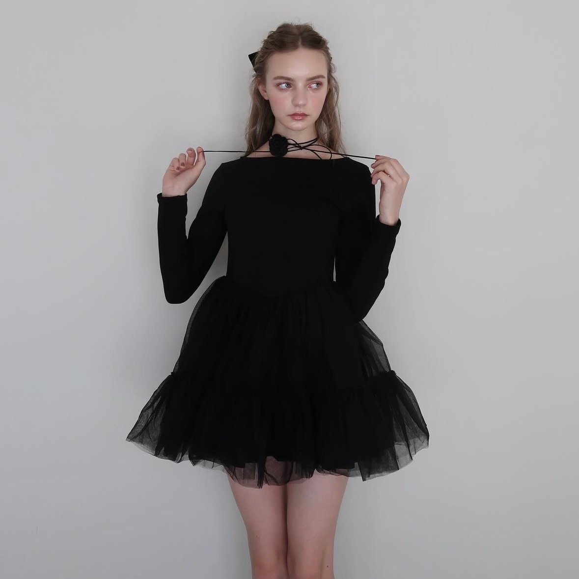 Ballet docking tulle mini dress | Treat ürself Ballet docking tulle mini dress | Treat ürself