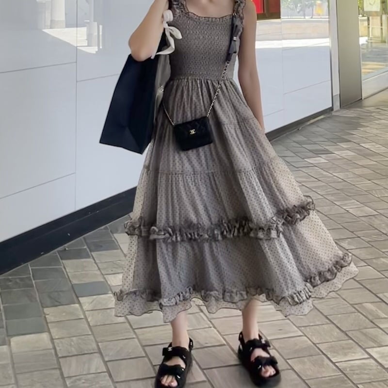 Ballerina dot tulle onepiece TreatÜrself