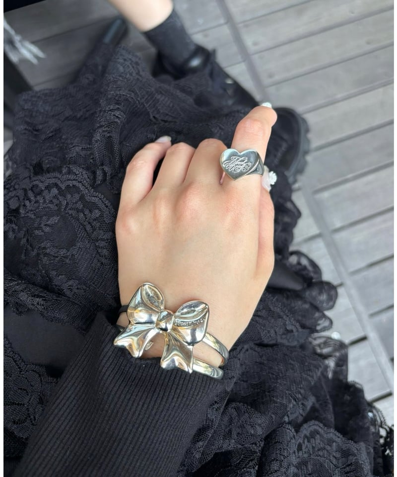 Treat Ürself ribbon bangle Treat Ürself ribbon bangle