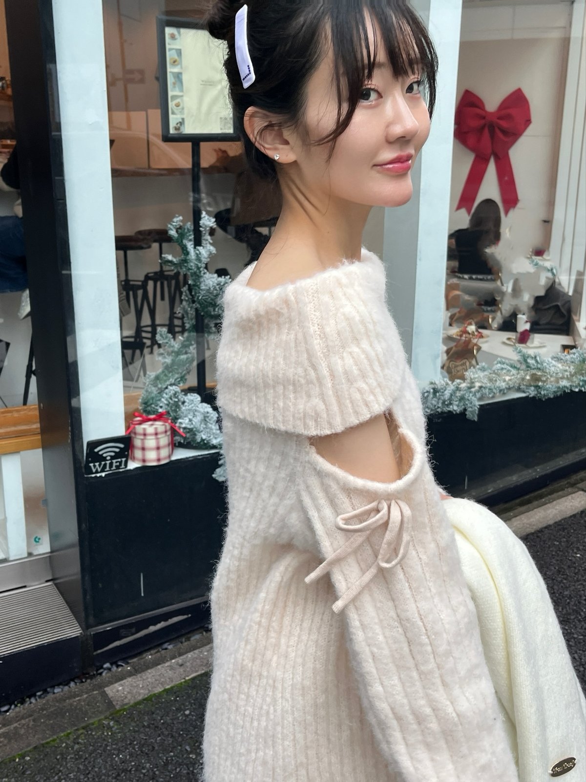 トリートユアセルフ soft girl knit like one-piece トリートユアセルフ soft girl knit like one-piece