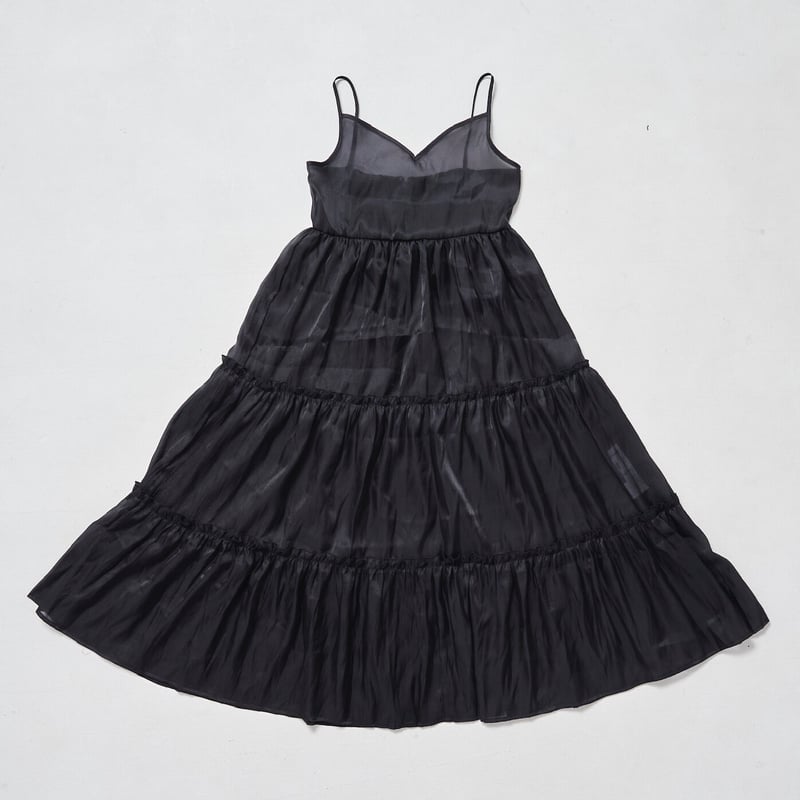 spark shirts & tulle one-piece (black crystal)