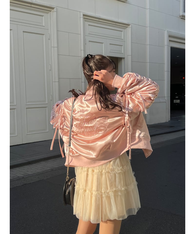 Girly ribbon MA-1(pink) | Treat ürself Girly ribbon MA-1(pink) | Treat ürself