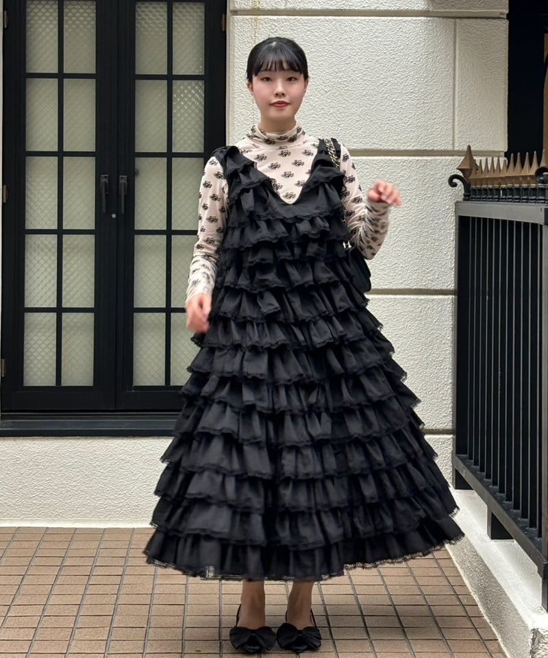 angel wings long dress (black) | Treat ürself angel wings long dress (black) | Treat ürself