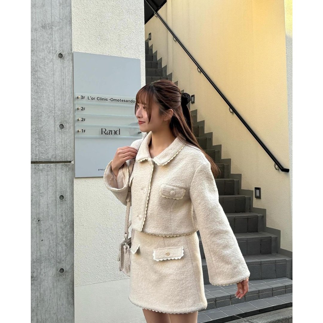 Treat ürself soft girl wool like jaket treat urself soft girl wool like jacket