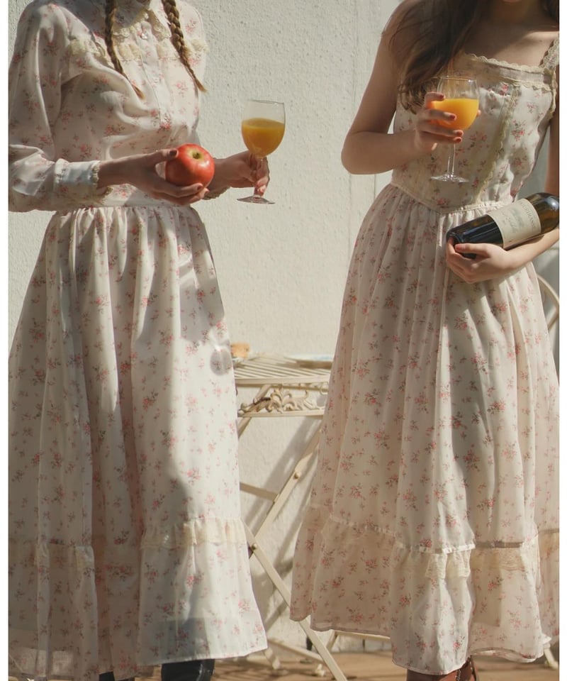 Floral vintage like dress | Treat ürself