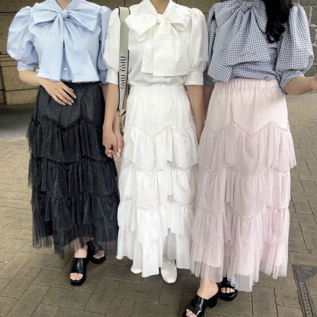 Ballerina pure tiered skirt (white) | Treat ür Ballerina pure tiered skirt (white) | Treat ür