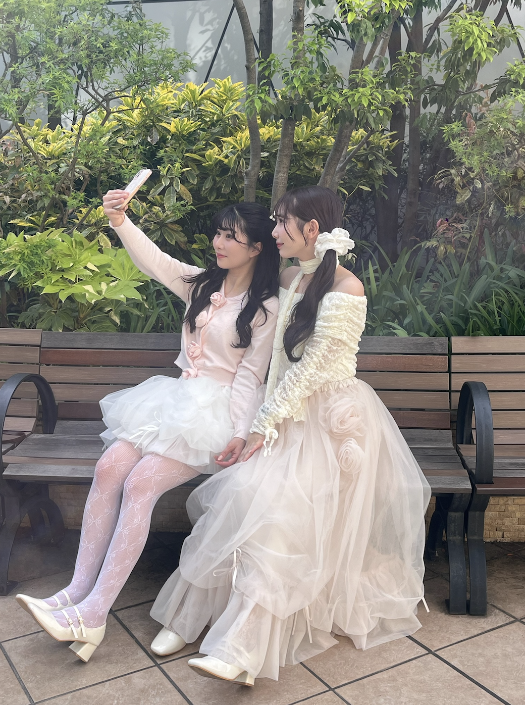 スカート Treaturself Rosemotifribbontulleskirt Treat urself