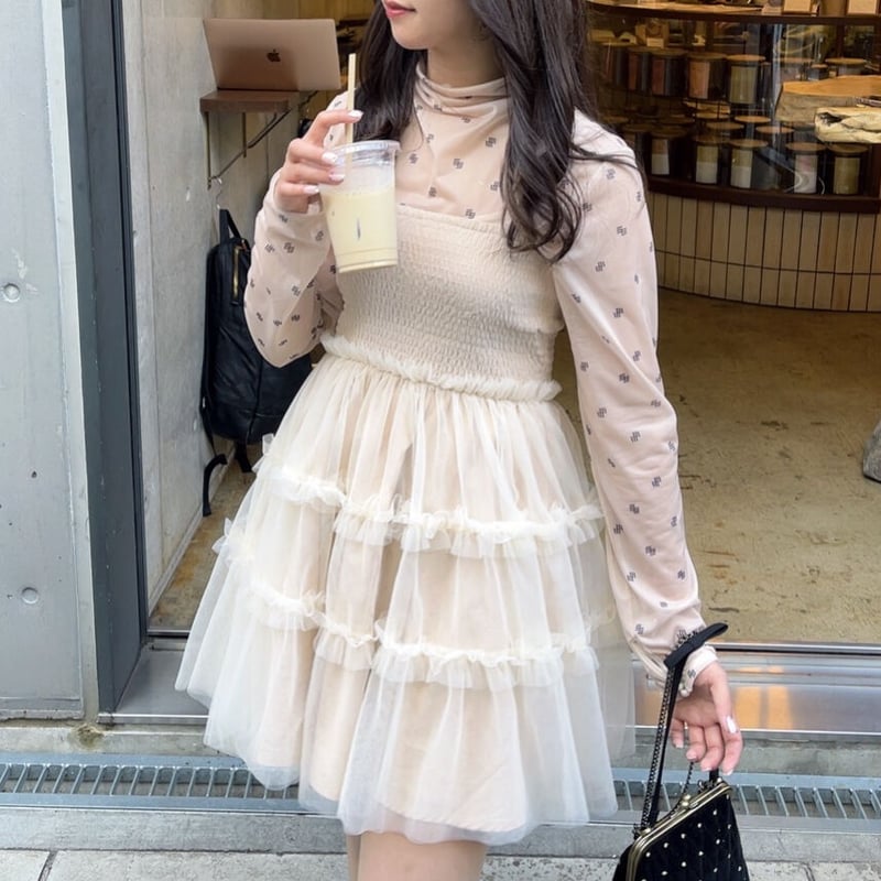 ワンピースTreat yourself Ballerina tulle ミニワンピース