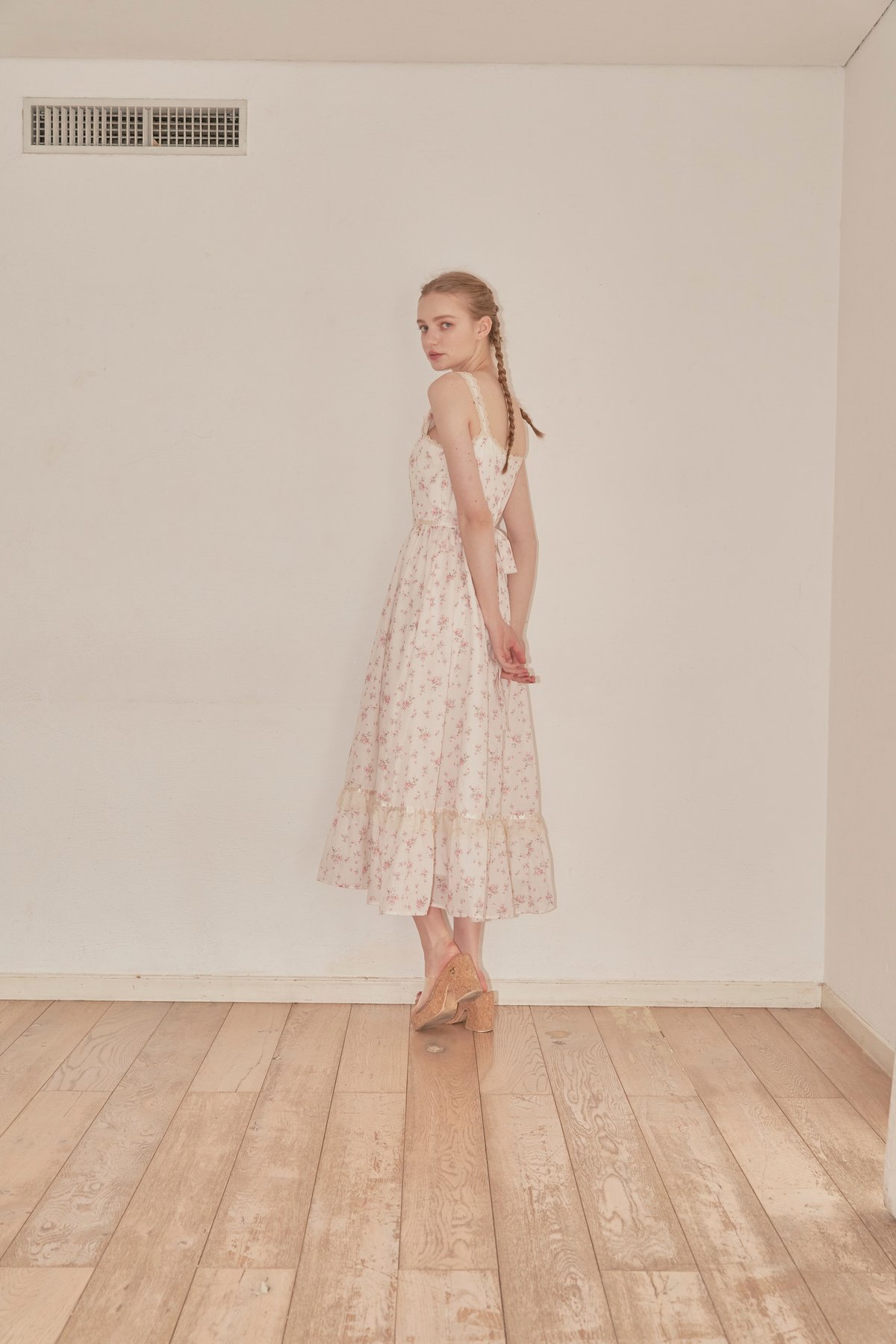 Floral vintage like dress | Treat ürself