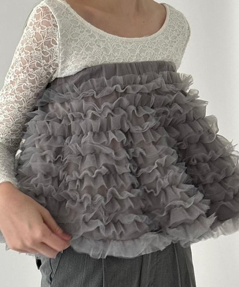 Ballerina” volume tulle balloon skirt | Treat Ballerina” volume tulle balloon skirt | Treat