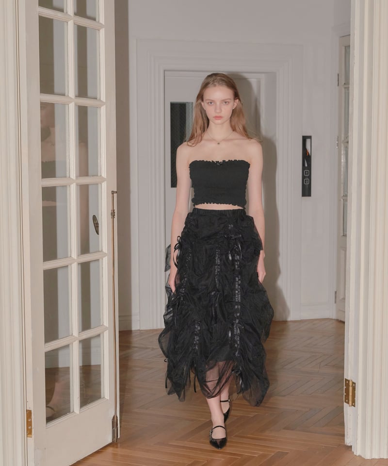 drawstring ribbon skirt TreatÜrself