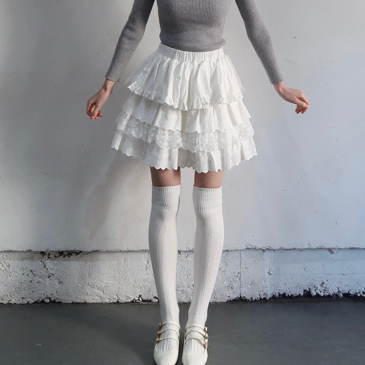 Floral cotton mini skirt | Treat ürself Floral cotton mini skirt | Treat ürself