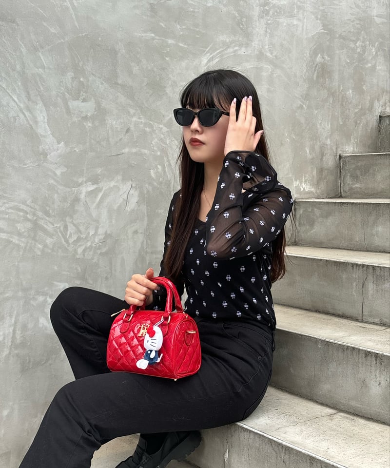 quilting boston mini bag | Treat ürself quilting boston mini bag | Treat ürself