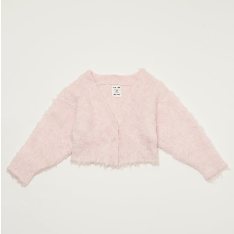 cotton candy shaggy knit cardigan | Treat ürself