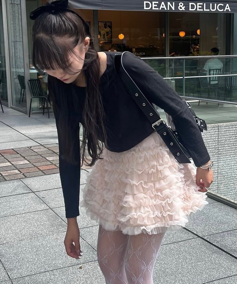 Ballerina” volume tulle balloon skirt | Treat Ballerina” volume tulle balloon skirt | Treat