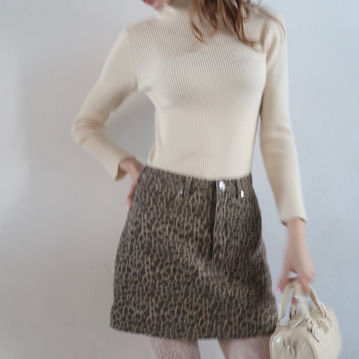 leopard mini skirt | Treat ürself leopard mini skirt | Treat ürself