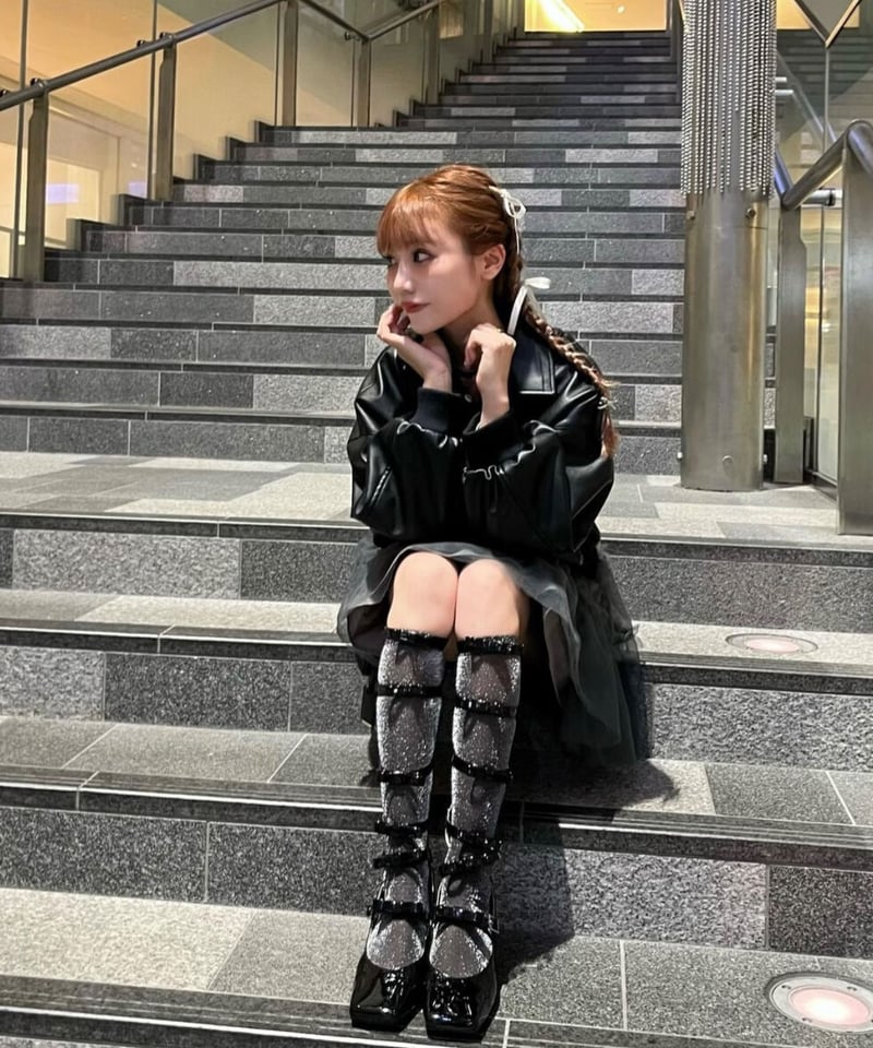 original ribbon girly pumps boots | Treat ürself - 靴 original ribbon girly pumps boots | Treat ürself - 靴