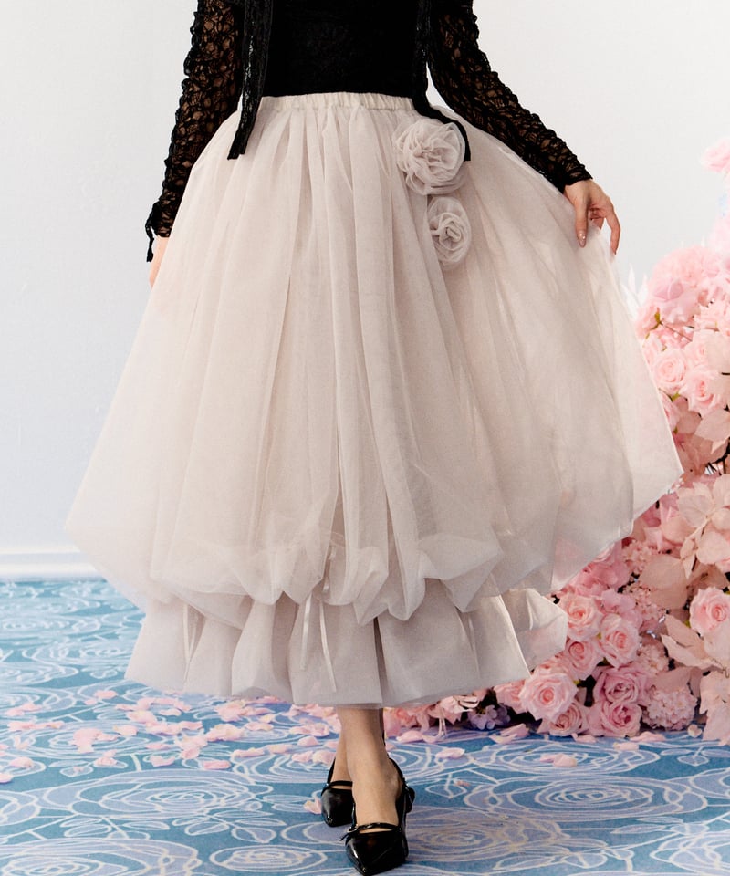 スカート Treaturself Rosemotifribbontulleskirt スカート Treaturself Rosemotifribbontulleskirt Treat urself