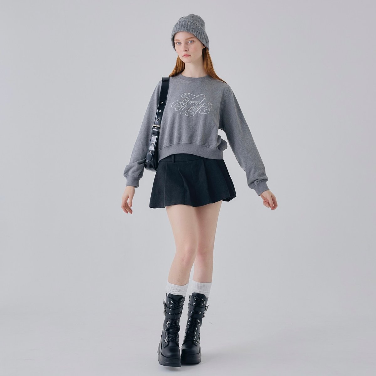 Treat Ürself logo rhinestone sweat | Treat ürself Treat Ürself logo rhinestone sweat | Treat ürself