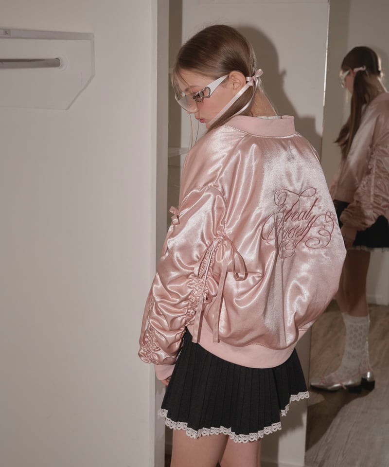 Girly ribbon MA-1(pink) | Treat ürself Girly ribbon MA-1(pink) | Treat ürself