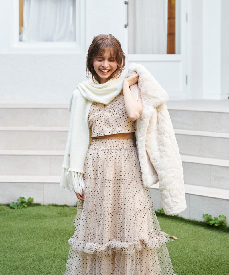 トリートユアセルフ　Ballerina ribbon tulle skirt Ballerina” ribbon tulle bustierトリートユアセルフ - メルカリ